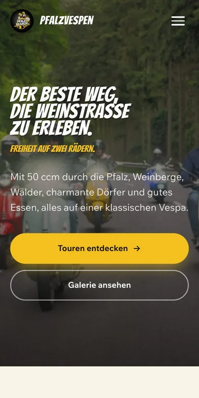 Pfalzvespen auf dem Handy