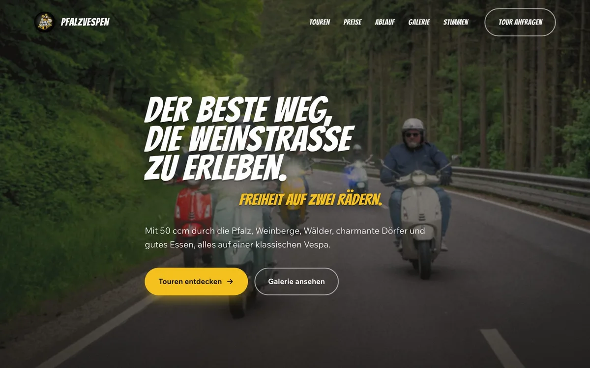 Website Pfalzvespen